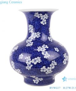RYWG17 Jingdezhen Porcelain Factory hand-painted ice plum jade Huchun flower pots & planters