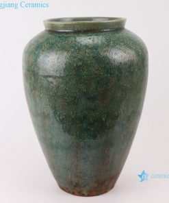 RZSP013 Jingdezhen porcelain American ceramic small vase living room flower arrangement, green pottery pot